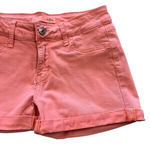 Daytrip Refined Lynx Coral Denimi Shorts Size 26